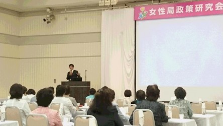自民党佐賀県連女性部会総会で講演