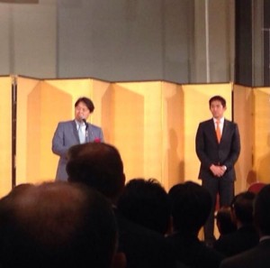 「小林鷹之君と明日の日本を語る会」を地元で開催しました。
